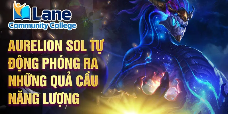 Aurelion sol tự động phóng ra những quả cầu năng lượng 